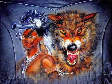 Leder Airbrush