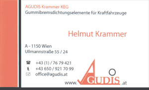 Agudis Visitenkarte