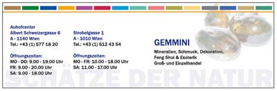 Visitenkarte für Gemmini