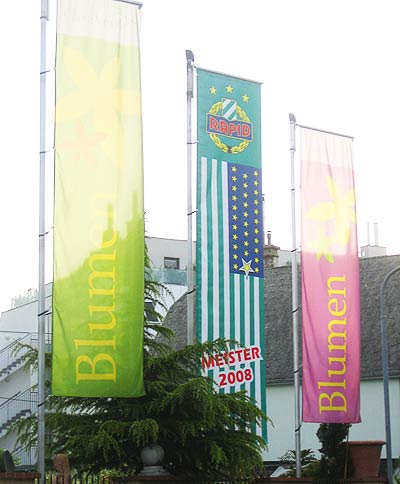 Rapid Wien Meisterfahnen 2005, 2008