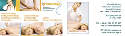 Heilmassage Barfuss