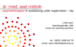 Visitenkarte Dr. Med. Axel Mittnik